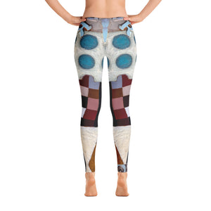 "Alphabet Soup 1"   Leggings