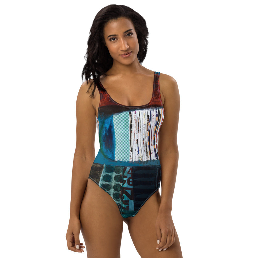 "Soft Cell"   One-Piece Swimsuit