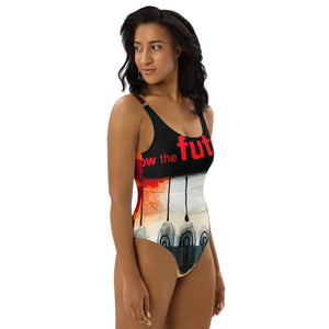 "Know The Future"   One-Piece Swimsuit