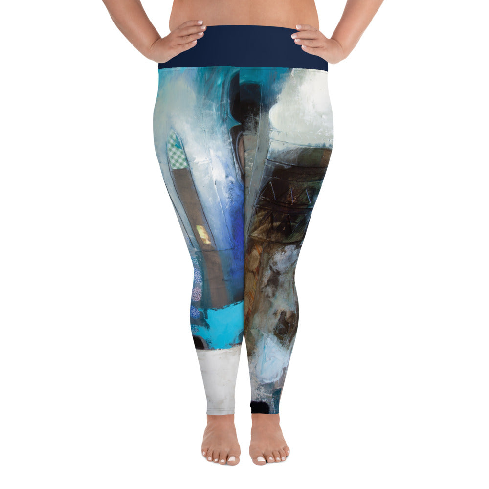 Foots All-Over Print Plus Size Leggings – MauriceEvansLifestyle