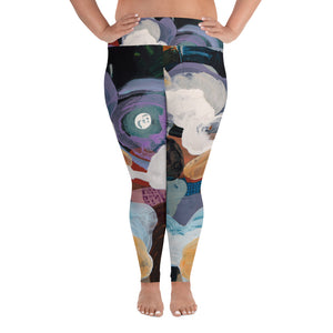 "Energizer"   All-Over Print Plus Size Leggings