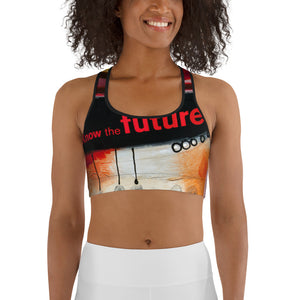 "Know The Future"   Sports bra Top