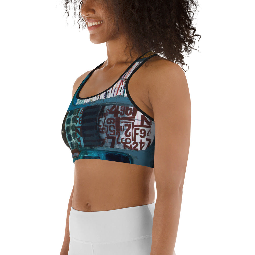 "Soft Cell"   Sports bra Top