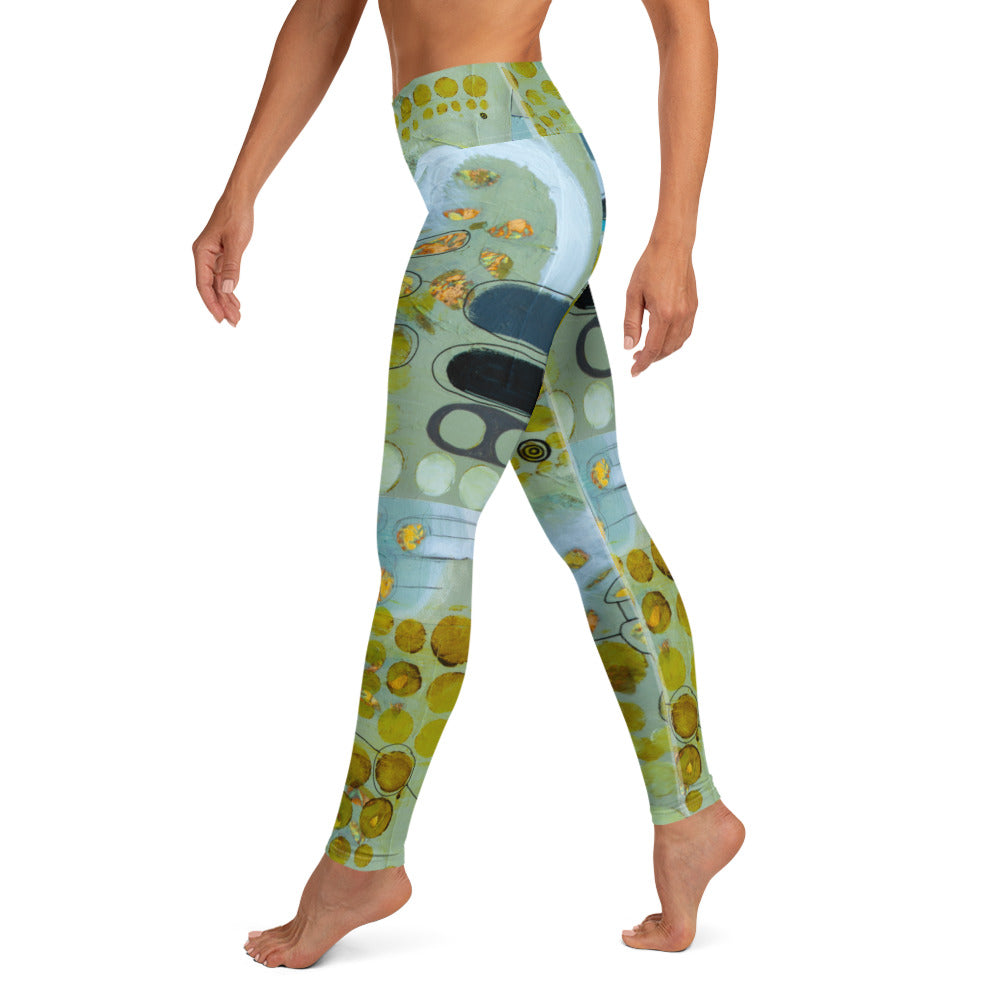 "Cell Therapy"  Yoga Leggings