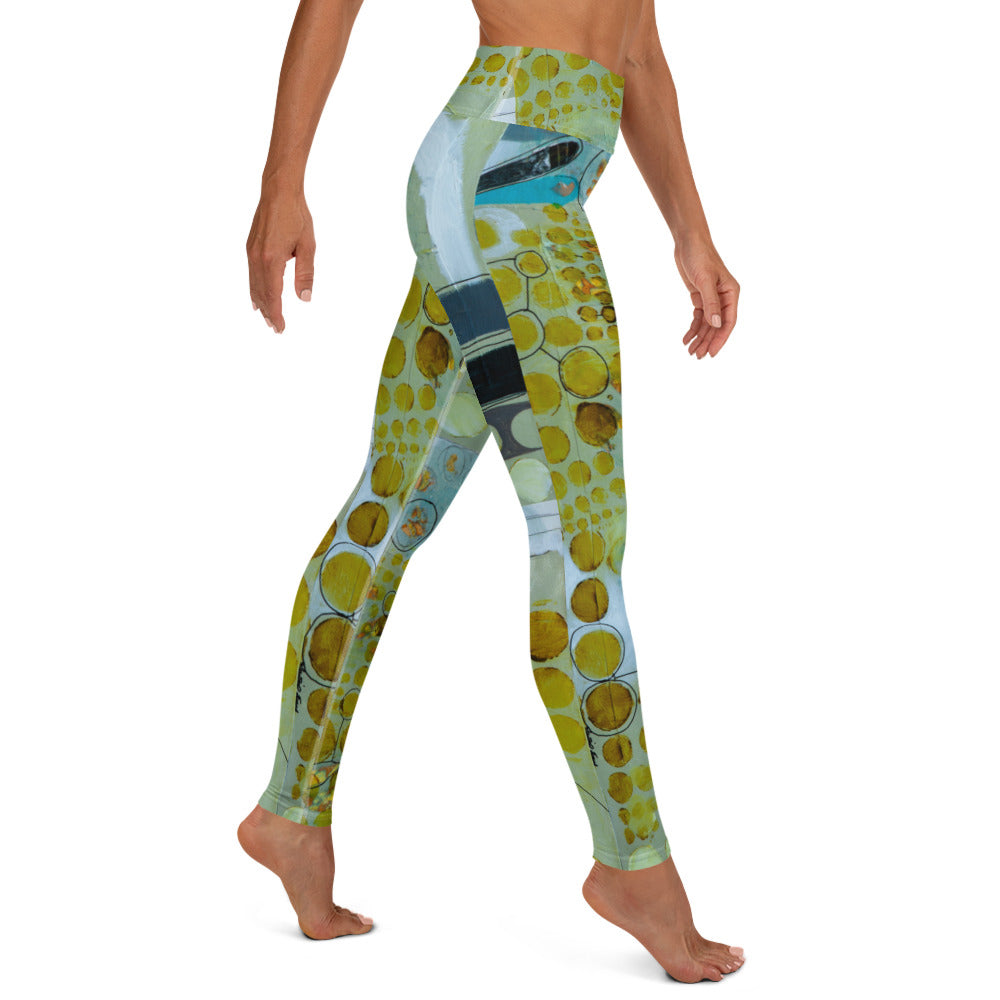 "Cell Therapy"  Yoga Leggings