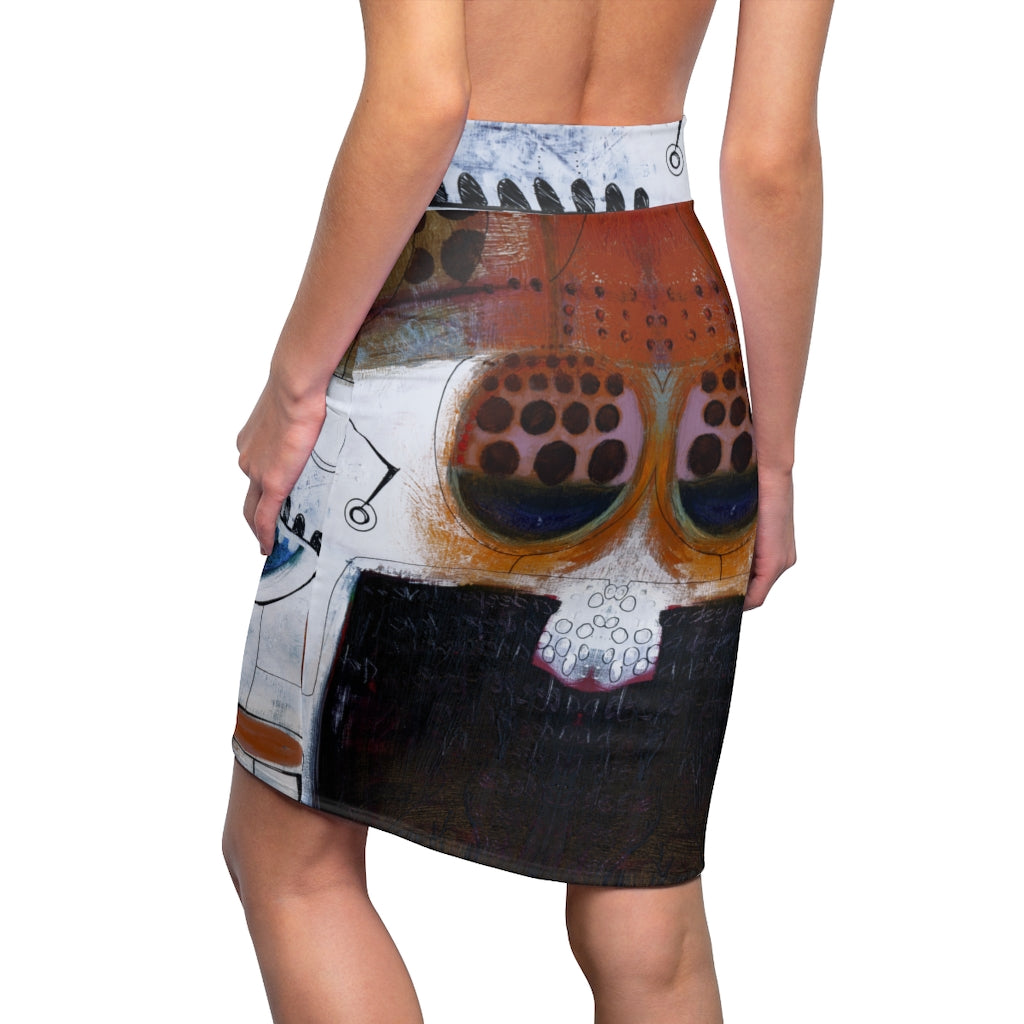 "A Deeper Love"    Women's Pencil Skirt dress